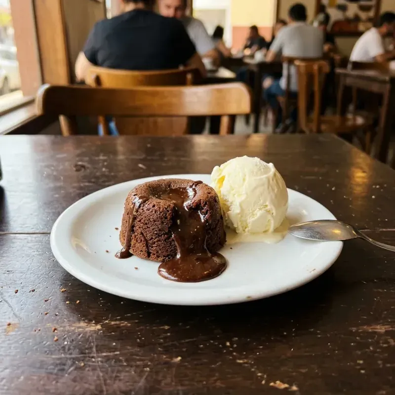 Petit gâteau, foto gerada pela IA do Chefe